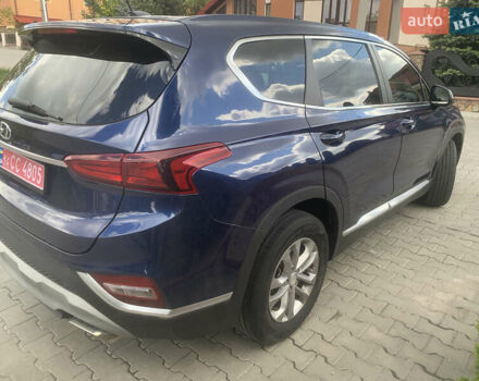 Синий Хендай Санта Фе, объемом двигателя 2.4 л и пробегом 62 тыс. км за 19999 $, фото 7 на Automoto.ua