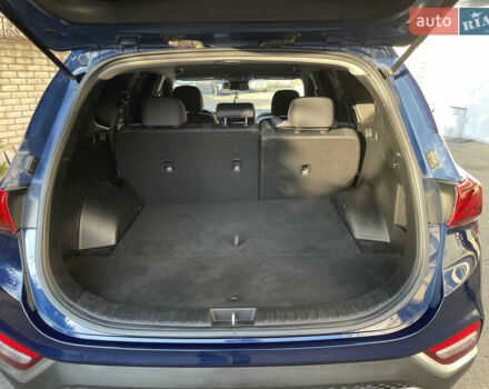 Синий Хендай Санта Фе, объемом двигателя 2.36 л и пробегом 175 тыс. км за 19500 $, фото 1 на Automoto.ua