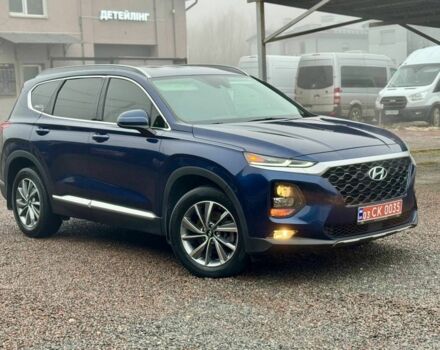 Синий Хендай Санта Фе, объемом двигателя 2.4 л и пробегом 134 тыс. км за 18300 $, фото 7 на Automoto.ua