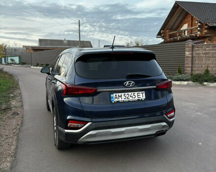 Синій Хендай Санта Фе, об'ємом двигуна 2.36 л та пробігом 136 тис. км за 21500 $, фото 3 на Automoto.ua