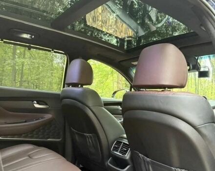 Синий Хендай Санта Фе, объемом двигателя 2.4 л и пробегом 88 тыс. км за 14800 $, фото 12 на Automoto.ua