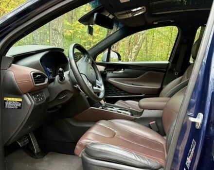 Синий Хендай Санта Фе, объемом двигателя 2.4 л и пробегом 88 тыс. км за 14800 $, фото 10 на Automoto.ua