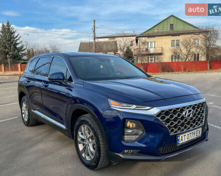 Синий Хендай Санта Фе, объемом двигателя 2.36 л и пробегом 74 тыс. км за 20900 $, фото 13 на Automoto.ua