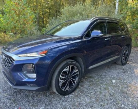 Синий Хендай Санта Фе, объемом двигателя 2 л и пробегом 37 тыс. км за 11000 $, фото 2 на Automoto.ua