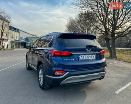 Синий Хендай Санта Фе, объемом двигателя 2.36 л и пробегом 74 тыс. км за 20900 $, фото 8 на Automoto.ua