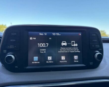 Синий Хендай Санта Фе, объемом двигателя 2 л и пробегом 37 тыс. км за 11000 $, фото 9 на Automoto.ua