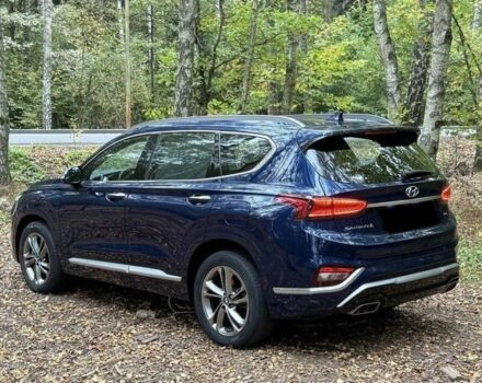 Синий Хендай Санта Фе, объемом двигателя 2.4 л и пробегом 88 тыс. км за 14800 $, фото 6 на Automoto.ua