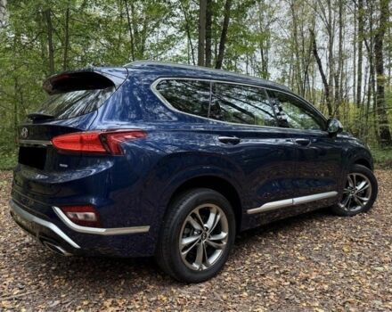 Синий Хендай Санта Фе, объемом двигателя 2.4 л и пробегом 88 тыс. км за 14800 $, фото 5 на Automoto.ua