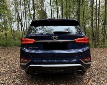 Синий Хендай Санта Фе, объемом двигателя 2.4 л и пробегом 88 тыс. км за 14800 $, фото 7 на Automoto.ua