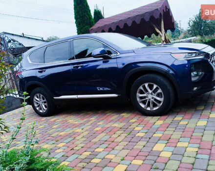 Синий Хендай Санта Фе, объемом двигателя 2.36 л и пробегом 74 тыс. км за 20900 $, фото 3 на Automoto.ua