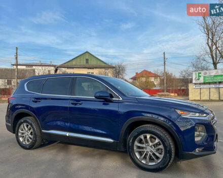 Синий Хендай Санта Фе, объемом двигателя 2.36 л и пробегом 74 тыс. км за 20900 $, фото 12 на Automoto.ua