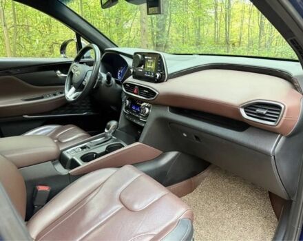 Синий Хендай Санта Фе, объемом двигателя 2.4 л и пробегом 88 тыс. км за 14800 $, фото 11 на Automoto.ua