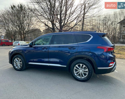 Синий Хендай Санта Фе, объемом двигателя 2.36 л и пробегом 74 тыс. км за 20900 $, фото 7 на Automoto.ua