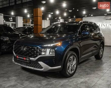 Синий Хендай Санта Фе, объемом двигателя 2.5 л и пробегом 53 тыс. км за 25900 $, фото 5 на Automoto.ua