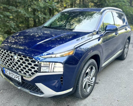 Синий Хендай Санта Фе, объемом двигателя 2.5 л и пробегом 9 тыс. км за 31900 $, фото 8 на Automoto.ua