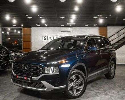 Синий Хендай Санта Фе, объемом двигателя 2.5 л и пробегом 53 тыс. км за 25900 $, фото 3 на Automoto.ua