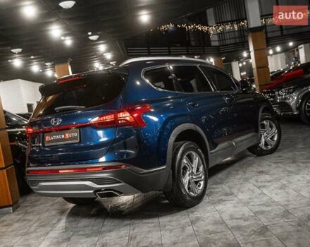 Синий Хендай Санта Фе, объемом двигателя 2.5 л и пробегом 53 тыс. км за 25900 $, фото 44 на Automoto.ua