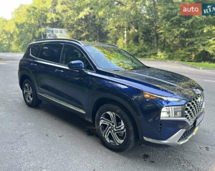 Синий Хендай Санта Фе, объемом двигателя 2.5 л и пробегом 9 тыс. км за 31900 $, фото 14 на Automoto.ua