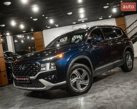 Синий Хендай Санта Фе, объемом двигателя 2.5 л и пробегом 53 тыс. км за 25900 $, фото 2 на Automoto.ua