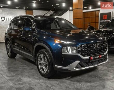 Синий Хендай Санта Фе, объемом двигателя 2.5 л и пробегом 53 тыс. км за 25900 $, фото 10 на Automoto.ua