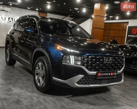 Синий Хендай Санта Фе, объемом двигателя 2.5 л и пробегом 53 тыс. км за 25900 $, фото 11 на Automoto.ua