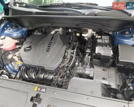 Синий Хендай Санта Фе, объемом двигателя 2.5 л и пробегом 41 тыс. км за 28999 $, фото 1 на Automoto.ua