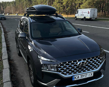 Синій Хендай Санта Фе, об'ємом двигуна 2.15 л та пробігом 45 тис. км за 40000 $, фото 7 на Automoto.ua