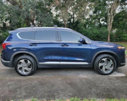 Синий Хендай Санта Фе, объемом двигателя 2.5 л и пробегом 22 тыс. км за 33000 $, фото 3 на Automoto.ua