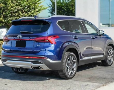 Синий Хендай Санта Фе, объемом двигателя 2.5 л и пробегом 29 тыс. км за 12000 $, фото 4 на Automoto.ua