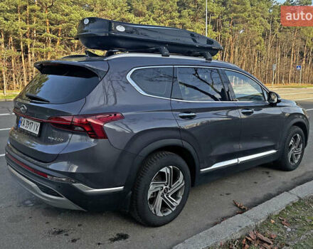 Синій Хендай Санта Фе, об'ємом двигуна 2.15 л та пробігом 45 тис. км за 40000 $, фото 3 на Automoto.ua