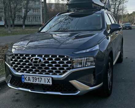 Синій Хендай Санта Фе, об'ємом двигуна 2.15 л та пробігом 45 тис. км за 40000 $, фото 12 на Automoto.ua