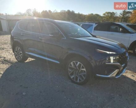 Синий Хендай Санта Фе, объемом двигателя 2.5 л и пробегом 34 тыс. км за 10800 $, фото 3 на Automoto.ua