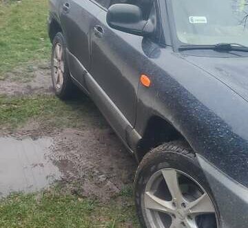 Синий Хендай Санта Фе, объемом двигателя 2 л и пробегом 254 тыс. км за 3150 $, фото 1 на Automoto.ua