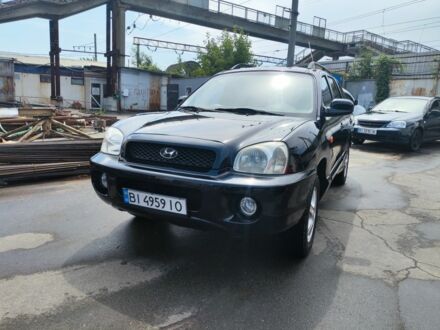 Синий Хендай Санта Фе, объемом двигателя 2 л и пробегом 370 тыс. км за 5999 $, фото 1 на Automoto.ua