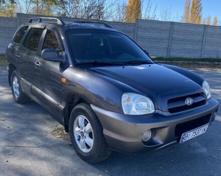 Синій Хендай Санта Фе, об'ємом двигуна 2.7 л та пробігом 257 тис. км за 5750 $, фото 1 на Automoto.ua
