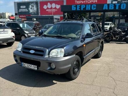 Синій Хендай Санта Фе, об'ємом двигуна 2 л та пробігом 270 тис. км за 5990 $, фото 1 на Automoto.ua