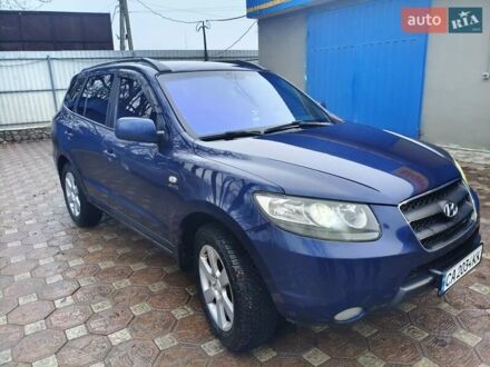 Синий Хендай Санта Фе, объемом двигателя 2.2 л и пробегом 250 тыс. км за 8650 $, фото 1 на Automoto.ua
