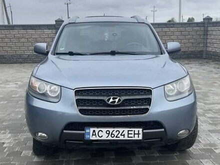 Хендай Санта Фе 2006 в Камень-Каширский на Automoto.ua Синий Хендай Санта Фе, объемом двигателя 2.2 л и пробегом 252 тыс. км за 9000 $, фото 1 на Automoto.ua