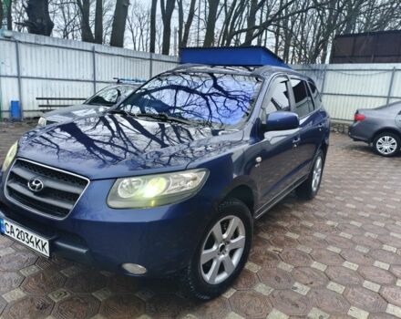 Синій Хендай Санта Фе, об'ємом двигуна 2.2 л та пробігом 220 тис. км за 8750 $, фото 1 на Automoto.ua