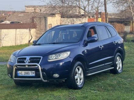 Синий Хендай Санта Фе, объемом двигателя 2.2 л и пробегом 400 тыс. км за 7900 $, фото 1 на Automoto.ua