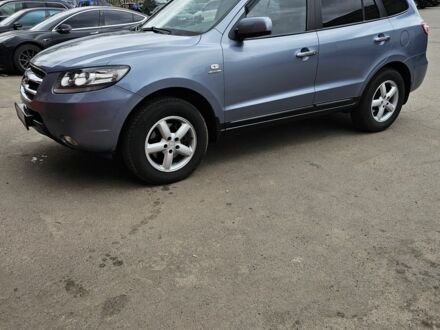 Синий Хендай Санта Фе, объемом двигателя 2.2 л и пробегом 274 тыс. км за 8699 $, фото 1 на Automoto.ua