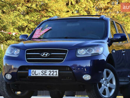 Хендай Санта Фе 2006 в Дрогобыче на Automoto.ua Синий Хендай Санта Фе, объемом двигателя 2.2 л и пробегом 265 тыс. км за 10200 $, фото 1 на Automoto.ua