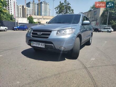 Хендай Санта Фе 2006 в Одессе на Automoto.ua Синий Хендай Санта Фе, объемом двигателя 2.7 л и пробегом 358 тыс. км за 7700 $, фото 1 на Automoto.ua