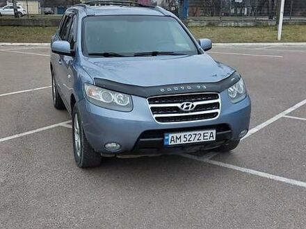 Хендай Санта Фе 2007 у Житомирі на Automoto.ua Синій Хендай Санта Фе, об'ємом двигуна 2.2 л та пробігом 239 тис. км за 8900 $, фото 1 на Automoto.ua