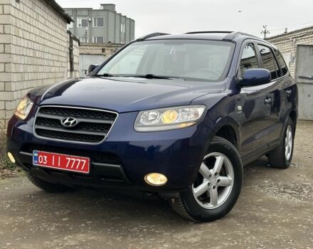 Синий Хендай Санта Фе, объемом двигателя 2.2 л и пробегом 255 тыс. км за 9750 $, фото 1 на Automoto.ua