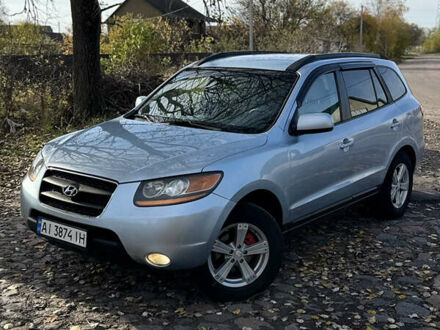 Хендай Санта Фе 2007 в Броварах на Automoto.ua Синий Хендай Санта Фе, объемом двигателя 2.66 л и пробегом 230 тыс. км за 7900 $, фото 1 на Automoto.ua