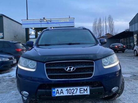 Синий Хендай Санта Фе, объемом двигателя 2.7 л и пробегом 257 тыс. км за 6900 $, фото 1 на Automoto.ua