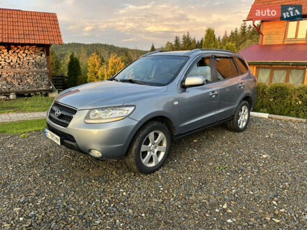 Хендай Санта Фе 2007 в Сколе на Automoto.ua Синий Хендай Санта Фе, объемом двигателя 2.2 л и пробегом 256 тыс. км за 9179 $, фото 1 на Automoto.ua