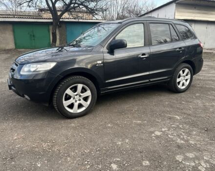 Синий Хендай Санта Фе, объемом двигателя 2.2 л и пробегом 245 тыс. км за 5900 $, фото 1 на Automoto.ua