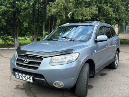 Синій Хендай Санта Фе, об'ємом двигуна 2.2 л та пробігом 223 тис. км за 10500 $, фото 1 на Automoto.ua